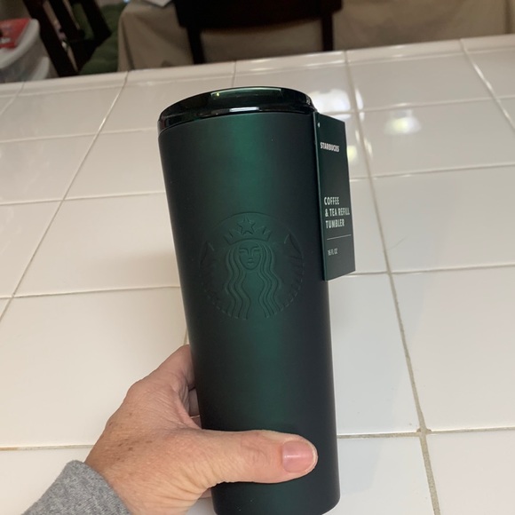 Starbucks Dining 6oz Starbucks Coffee And Tea Refill Tumbler Forest